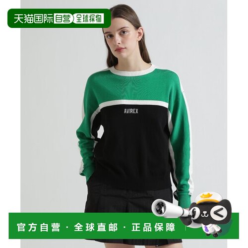 日本直邮AVIREX MULTI-TONE KNIT PULLOVER [420487592] 针织套头