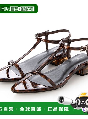 日本直邮RANAN T字带凉鞋 R05096BW12462高跟鞋单鞋