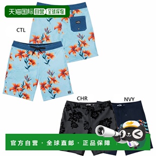 日本直邮Billabong 男士 Sundays Pro 冲浪短裤/沙滩裤休闲泳装适