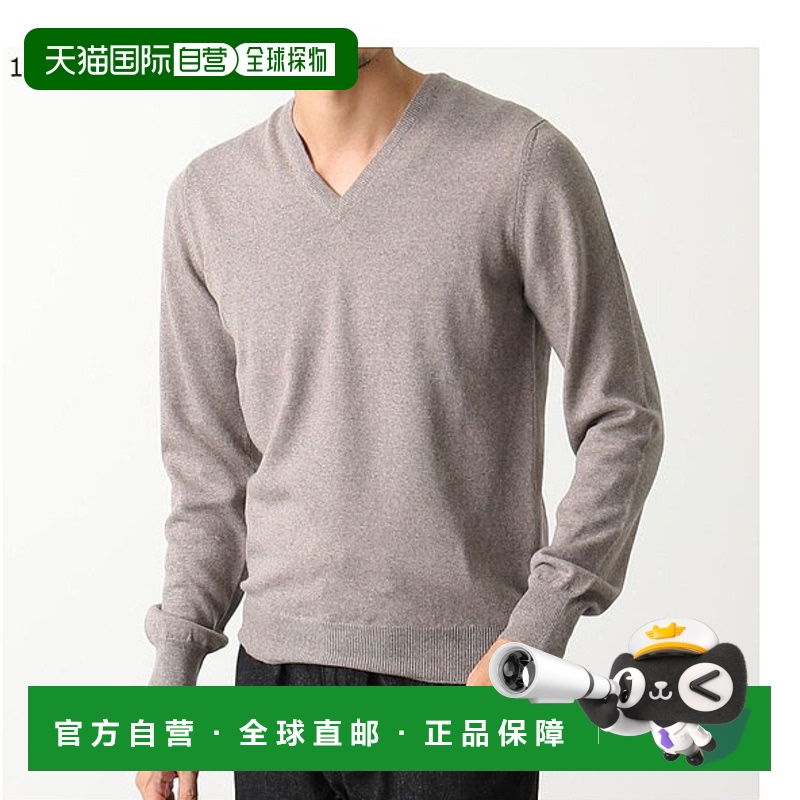 日本直邮GRAN SASSO 毛衣 55115 14290 男式针织长袖高尺码 7 色