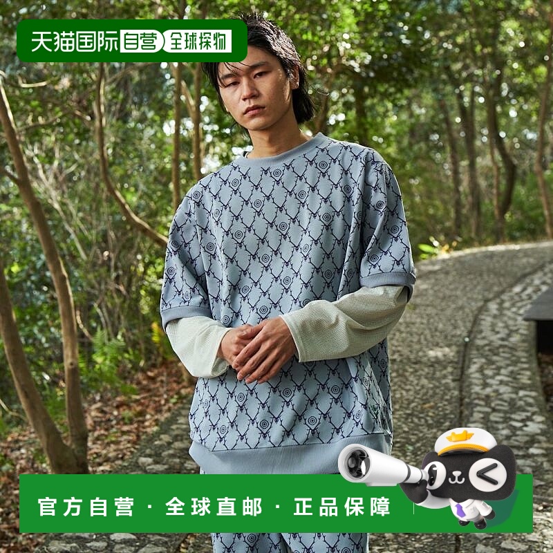 1h可退 日本直邮South2West8 男士 短袖圆领卫衣 MR1012-JF刺绣