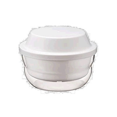 【日本直邮】HARIO哈里欧 玻璃微波炉蒸笼1200ml 白色XMK-120-W