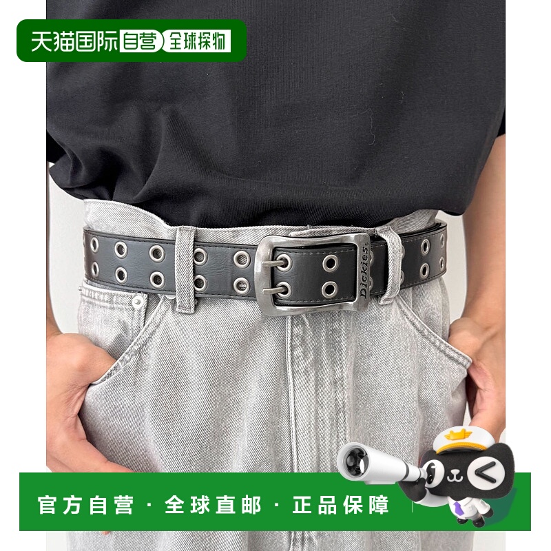 1h可退 日本直邮Dickies 男女同款 双孔铆钉设计 皮带 MT25SS07SG