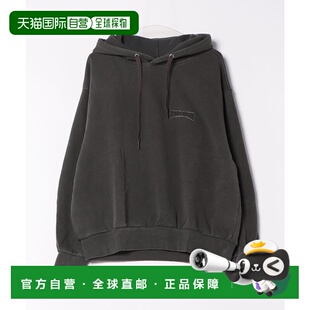 1h可退 日本直邮THRASHER 女士 宽松长袖T恤 半拉链设计 254TH2PK