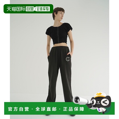 1h可退 日本直邮CLANE 女装 修身设计 印花长袖T恤 伸缩舒适 金属