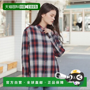 【日本直邮】EDWIN女士衬衫・女用衬衫时尚休闲百搭感秋冬女衬衫