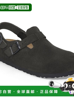 日本直邮BIRKENSTOCK Tokio Suede 拖鞋绒面革（黑色）1028348