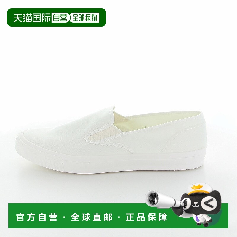 日潮跑腿moonstar月星 Venture Sneakers 15儿童帆布休闲鞋 white