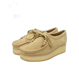 日本直邮Clarks其乐 Wallacraft Bee 莫卡辛鞋 标志性工艺感觉麂