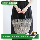 HAND WORK 日本直邮CLEDRAN 花朵图案手提包 手工与工作花朵图