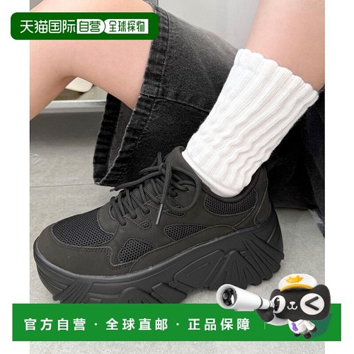 1h可退 日本直邮WEGO 女士厚底运动鞋 WE25SS05SG0001新款老爹鞋