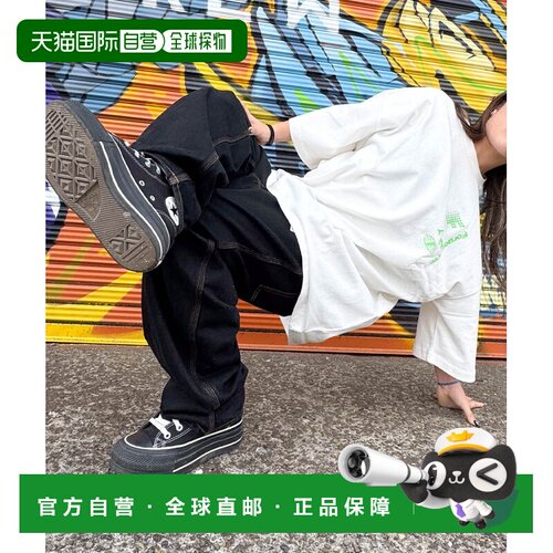 日本直邮FORGET NEVER 男女同款 纯棉印花T恤 263OO1ST944FN