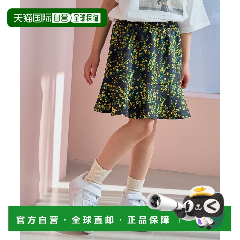 1h可退 日本直邮ROPE' PICNIC 若佩尼 女童花卉印花内裤连身裙 20