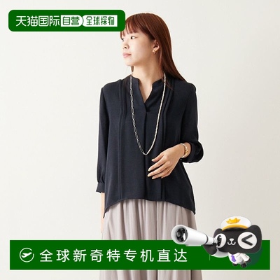 1h可退 日本直邮Jf Ready Made 女士长袖垂感宽松衬衫 8545366-01