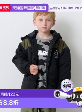 1h可退 日本直邮XLARGE KIDS 儿童 配色中棉 有帽夹克 刺绣设计 9