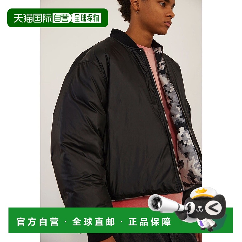 1h可退 日本直邮BEAMS 男士双面穿飞行夹克羽绒外套 11181829120