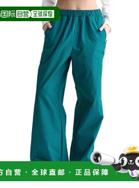 日本直邮ROXY LIFE STRIPE 女士宽松版型长裤 [24FWRPT244008] 绿