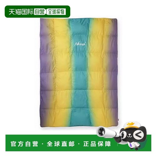 日本直邮Nanga 羽绒毯单人 NZ2354-4A501 蒲团被子毯子床上用品户