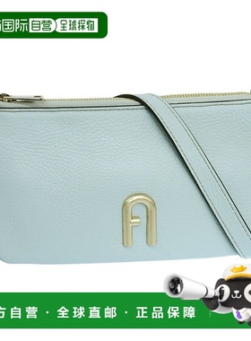 日本直邮Furla 女士报春花迷你单肩包蓝色皮革品牌折扣WE00593HSF