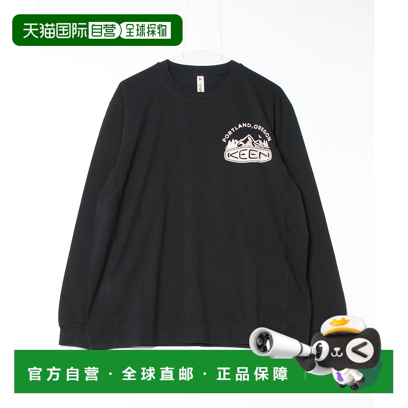 日潮跑腿Keen科恩 HARVEST TECH LS TEE 长袖圆领T恤 black S