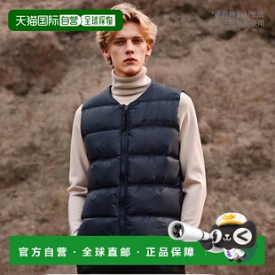日本直邮New Balance Met24 Down Vest 舒适拉链休闲马甲 男款 海