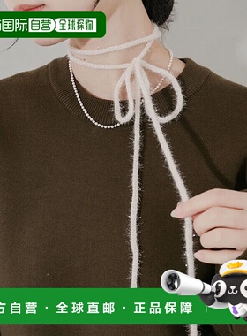 1h可退 日本直邮SMELLY 女士 闪粉羽毛纱线双层项链套装 SMA62PF0