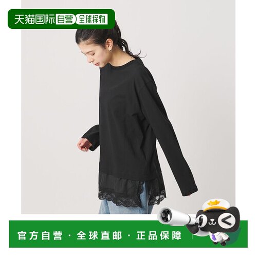 日本直邮BEAUTY&YOUTH UNITED ARROWS 竞速对接长袖T恤 [19477524