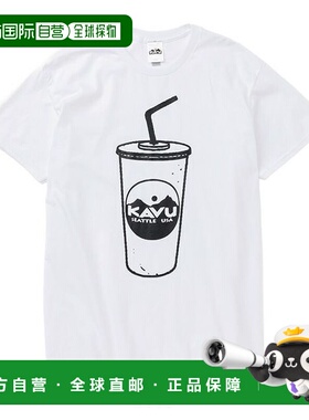 日本直邮KAVU 男士大号冰淇淋图案T恤 19822253
