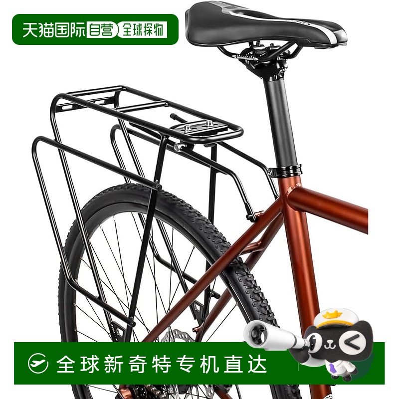 【日本直邮】Gorix自行车后托架 适合26-29英寸自行车 哑光黑色
