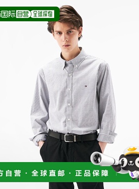 日本直邮TOMMY HILFIGER 牛津条纹长袖衬衫 [TO3203EM012415]