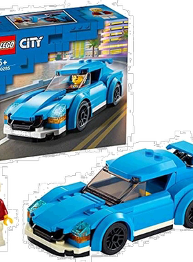 【日本直邮】LEGO乐高积木城市跑车60285儿童小颗粒拼插汽车玩具