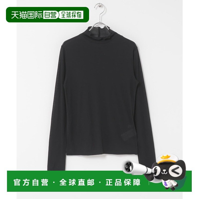 1h可退 日本直邮SENSE OF PLACE 女装 全棉透气 高领打底衫 透感