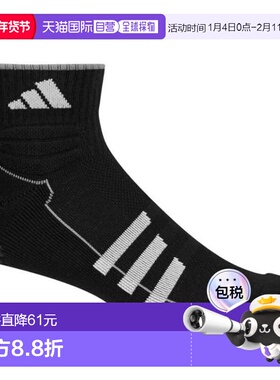 日本直邮adidas 高尔夫脚踝长 TOUR360 袜子 [IEX47-IN2757BK] 黑