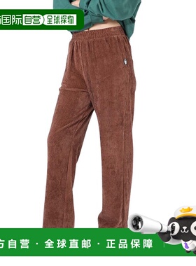 日本直邮ROXY 女士 CORNELL 灯芯绒阔腿长裤 23FWRPT234003CHO 长