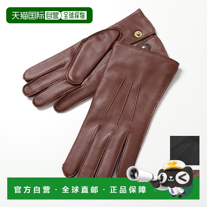 日本直邮DENTS 手套 5-1510 Mendip 男士毛羊皮羊毛衬里手套臂套