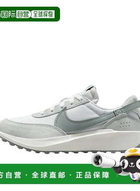 日本直邮Nike Waffle Debut 减震耐磨  生活休闲鞋 女款 绿白色