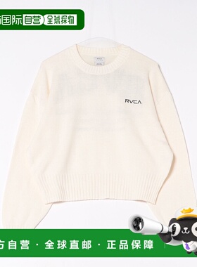 1h可退 日本直邮RVCA 女装宽松半高领针织毛衣 BF044-P65 BF044P6