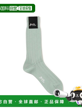 1h可退 日本直邮BRILLA per il gusto 男士宽条纹棉质袜子 244300