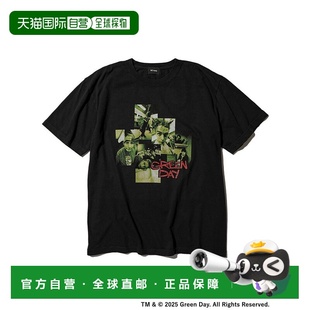 SPEED ROCK 男士 Green 75081293 1h可退 Day印花T恤 日本直邮GOOD