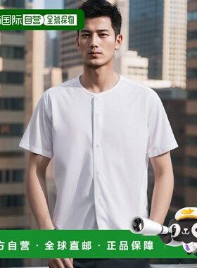 【日本直邮】Zett捷多  棒球针织全开衫 白色 (1100) XO BU1281S