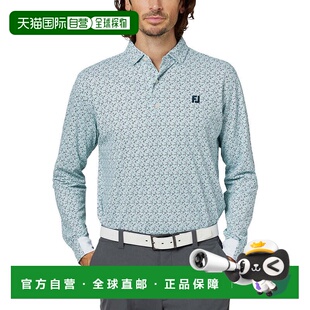 日本直邮FOOT JOY 男士高尔夫长袖纽扣衬衫 FJ-F25-S12 [38535]