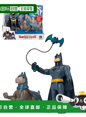 【日本直邮】美泰Mattel DC萌宠特遣队 蝙蝠侠&狗小氪 HGL03蓝色