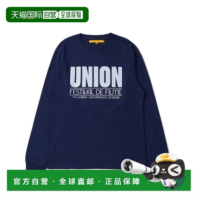 1h可退 日本直邮UNION（UNION TOKYO）男女同款 FILME LS TEE 电T