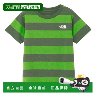 日本直邮The North Face 青少年半袖T恤 Short Sleeve Field Bord