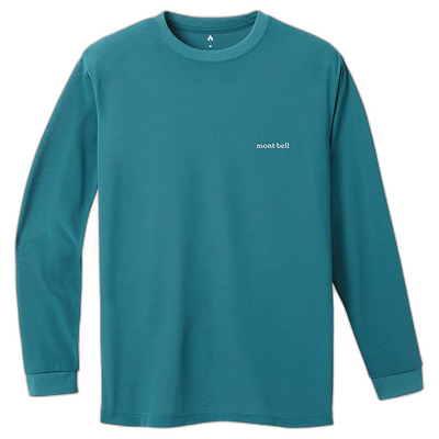 日潮跑腿Montbell蒙贝欧 WIC. 男式T恤 BGN 1114688长袖