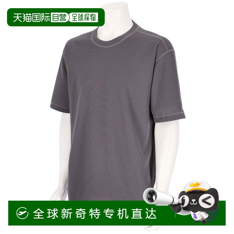 日本直邮New Balance男士涤纶华夫格短袖衬衫足球服比赛上衣短袖