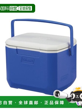 日本直邮Coleman-游览冷却器/16QT（蓝色/白色）