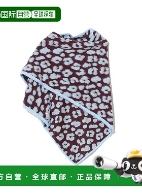 1h可退 日本直邮POM Amsterdam 女士 宽版印花围巾 半透明轻盈质