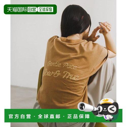 日本直邮URBAN RESEARCH DOORS Printed Loose T-shirts 印花宽松
