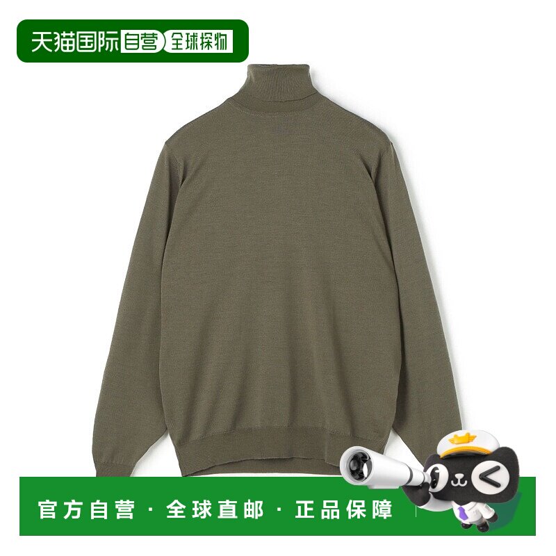 1h可退 日本直邮JOHN SMEDLEY 男装 美利奴羊毛高领针织衫 MODERN